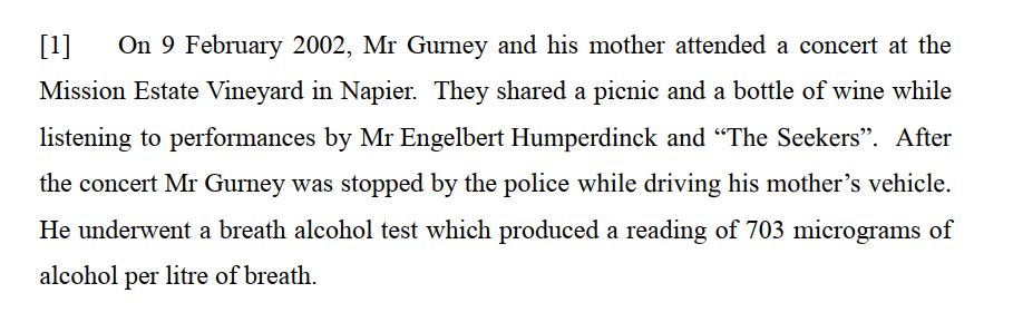 Gurney v Police [2017] NZHC 1581